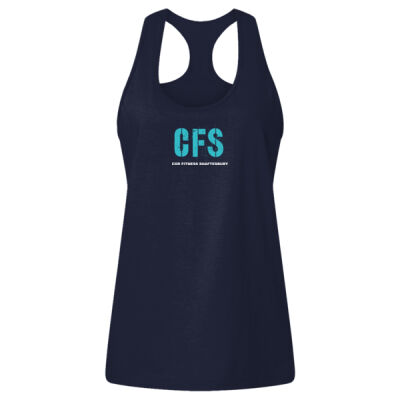 Ladies racer back vest - ATHLETE on back Thumbnail