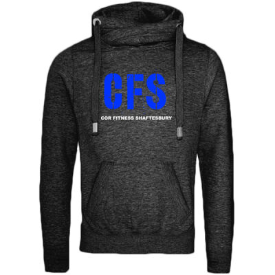 CFS - Cross neck heavy hoody Thumbnail