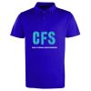 Coolchecker® studded polo Thumbnail